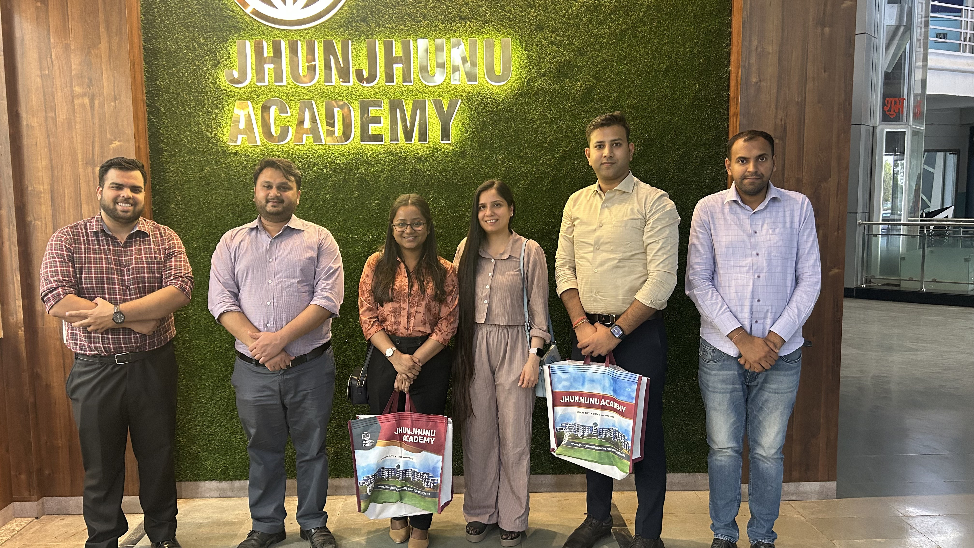 Best Marketing Partner recognition from Modi World School